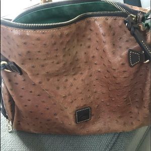 Dooney bourke ostrich purse